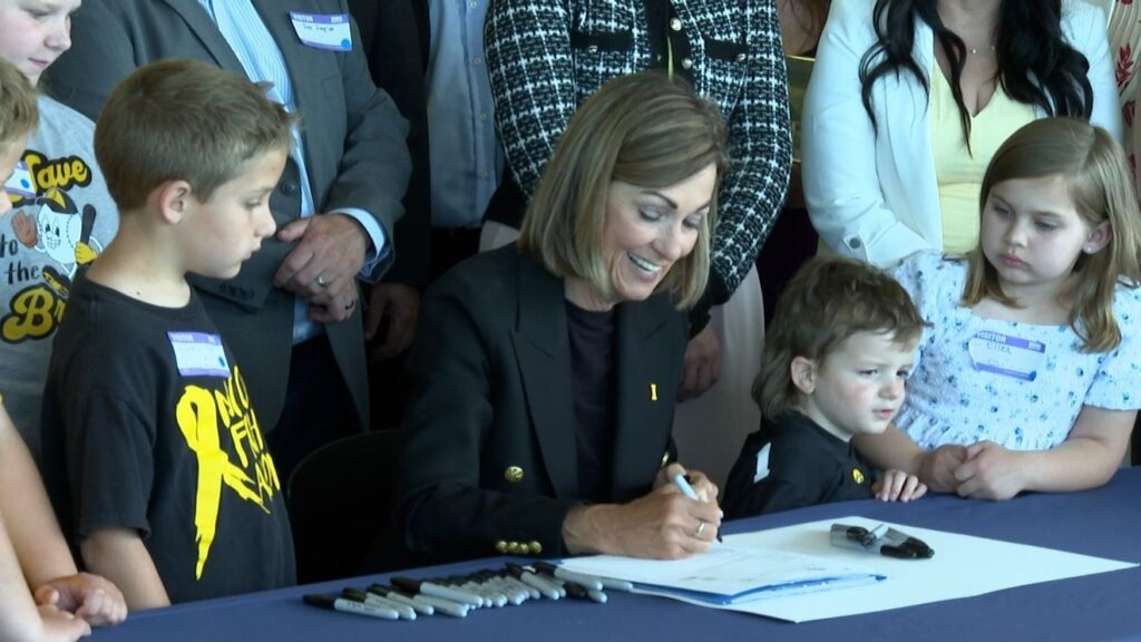 Reynolds signs law funding pediatric cancer research with new vape tax