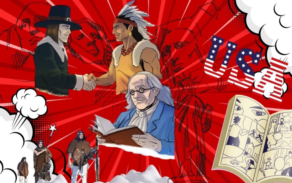 New comic book links Central Asia and U.S. history at Astana launch