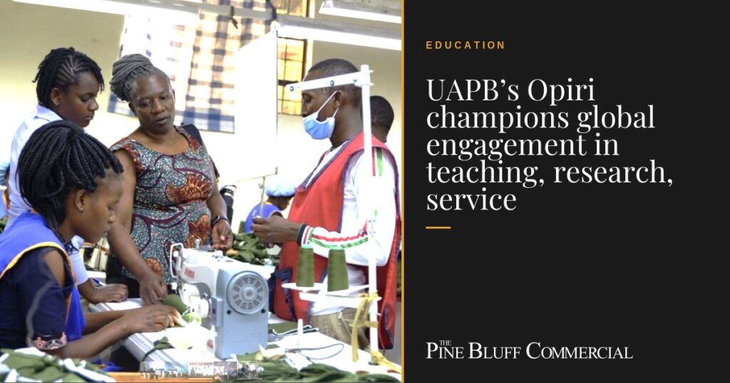UAPB’s Opiri champions global engagement in teaching, research, service