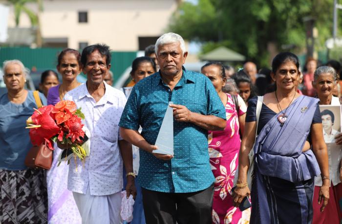 SRI LANKA The ‘Per Anger Prize’ goes to Brito Fernando, voice of the families of the disappeared