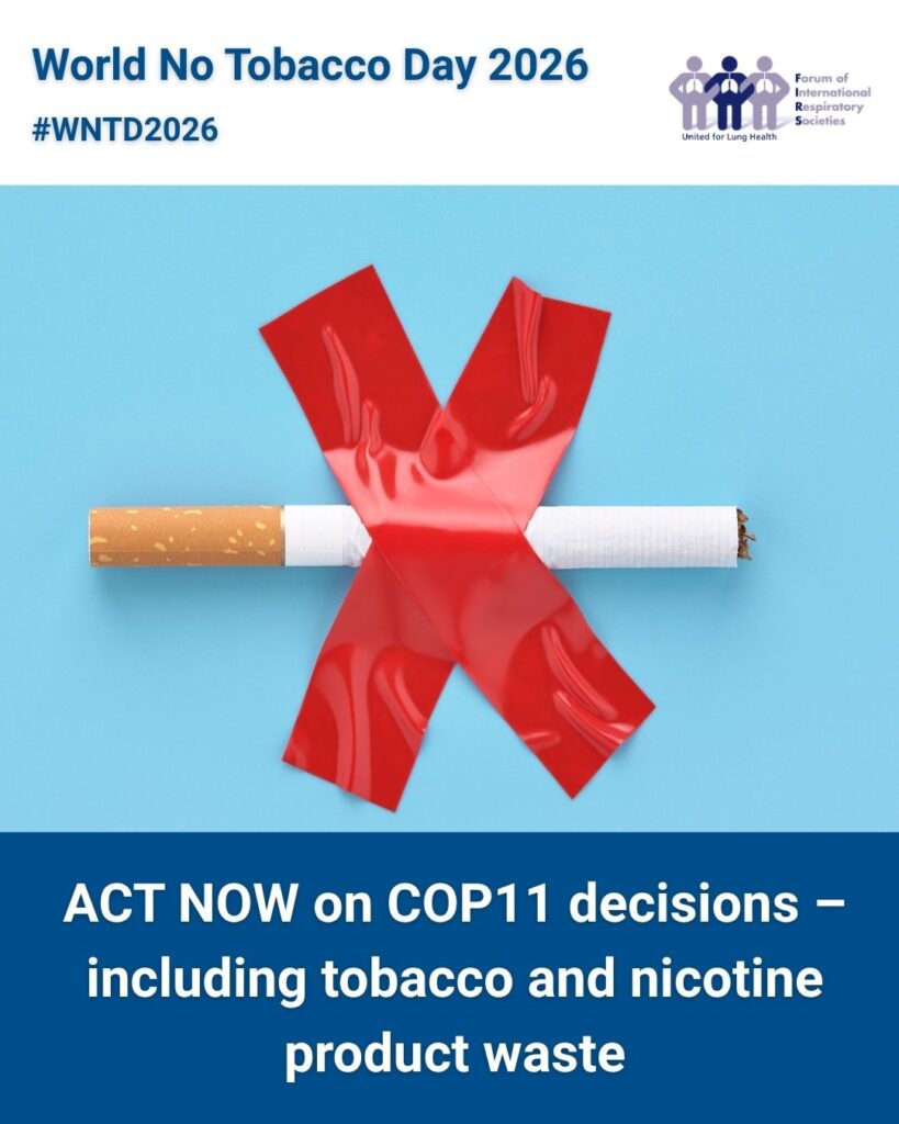 World No Tobacco Day 2026 – Global Initiative for Asthma