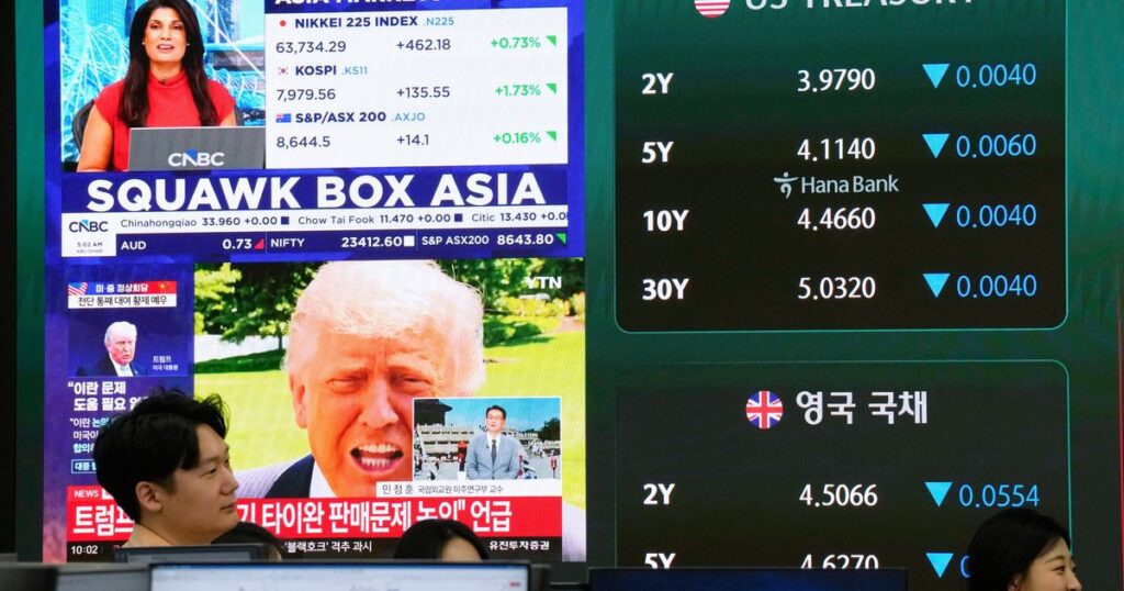 Asian stocks are mixed as investors watch takeaways from Trump-Xi summit