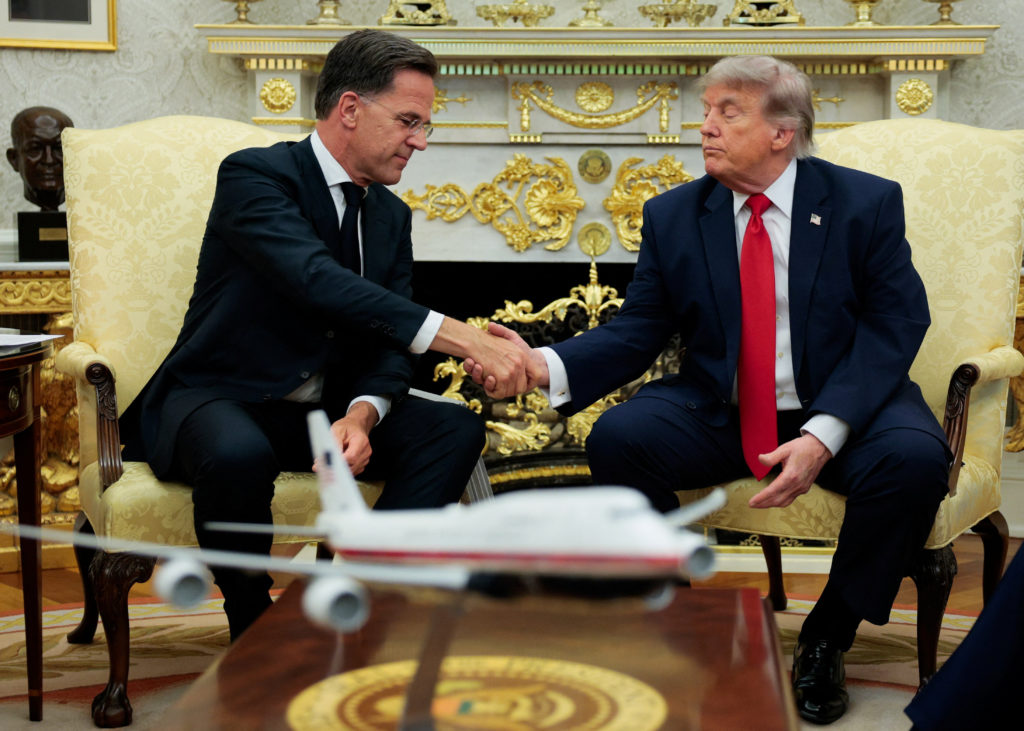 WATCH: Trump meets with NATO Secretary-General Rutte in the Oval Office