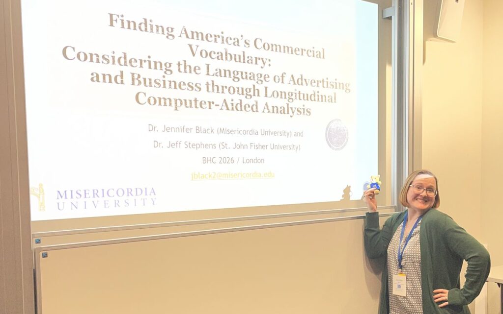 Misericordia University Faculty Member Presents Research at International Business History Conference in London