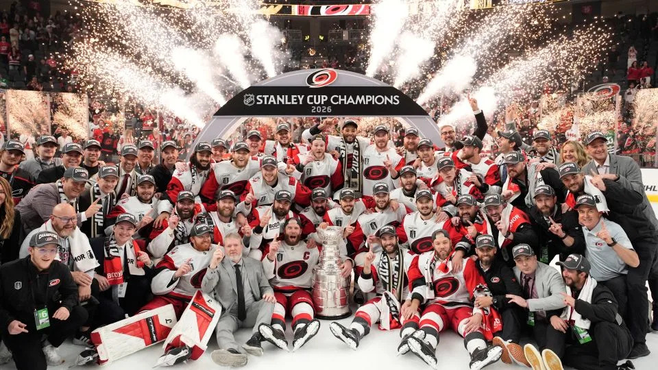 Hurricanes defeat Golden Knights to win Stanley Cup Final