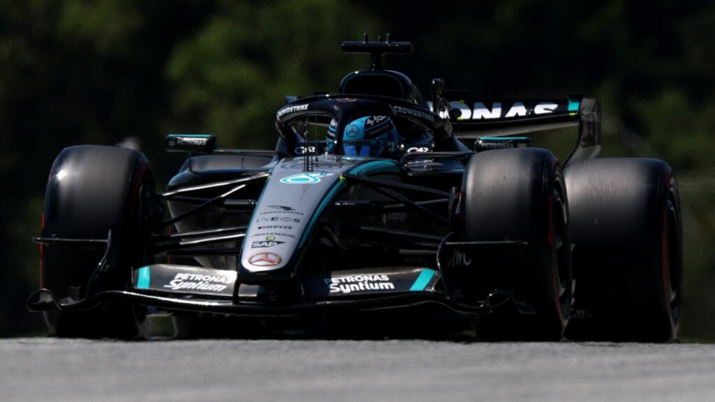 Austrian GP: George Russell tops Practice Three from Kimi Antonelli and Lewis Hamilton to set up thrilling qualifying