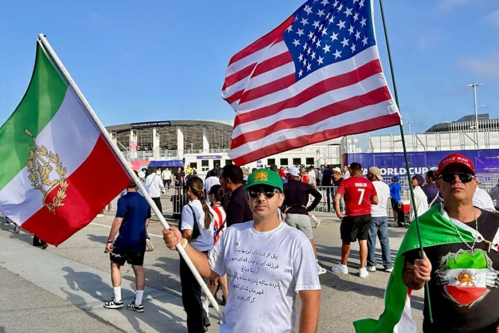 War, sports collide as Iran’s World Cup kicks off in Los Angeles