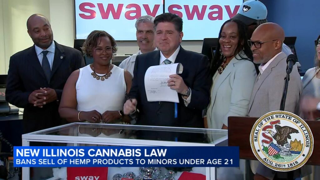 New Illinois regulations on intoxicating hemp ‘long overdue,’ Governor Pritzker says