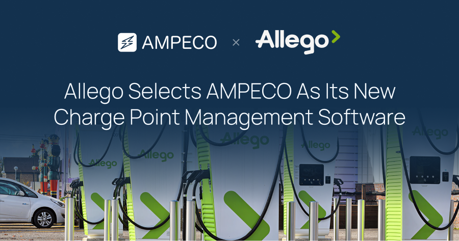 Allego migrates its 16-country European public charging network to the AMPECO platform