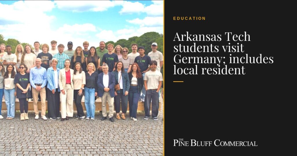 Arkansas Tech students visit Germany; includes local resident