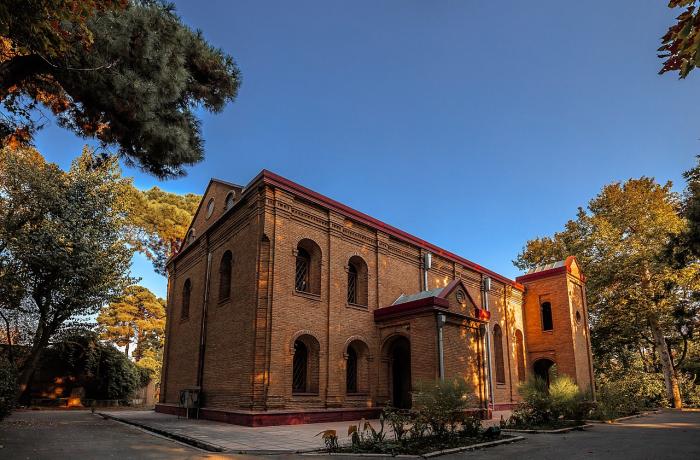 IRAN Qavam church, targeted by the Pasdaran, a symbol of repression