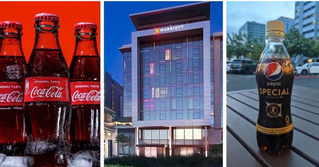 World’s largest hotel chain drops Pepsi for Coca-Cola after 34 years in global beverage deal that also includes Africa