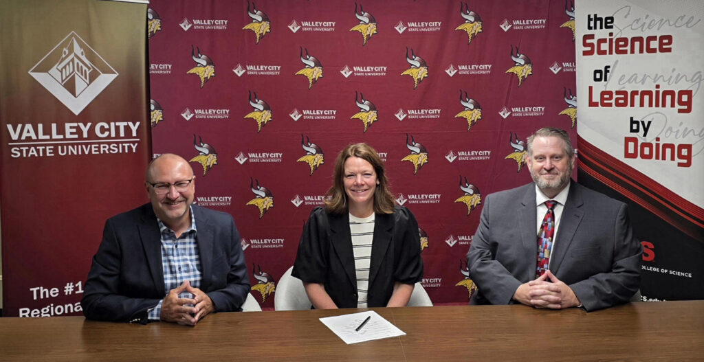 NDSCS and VCSU Sign Career & Tech Ed Articulation Agreement