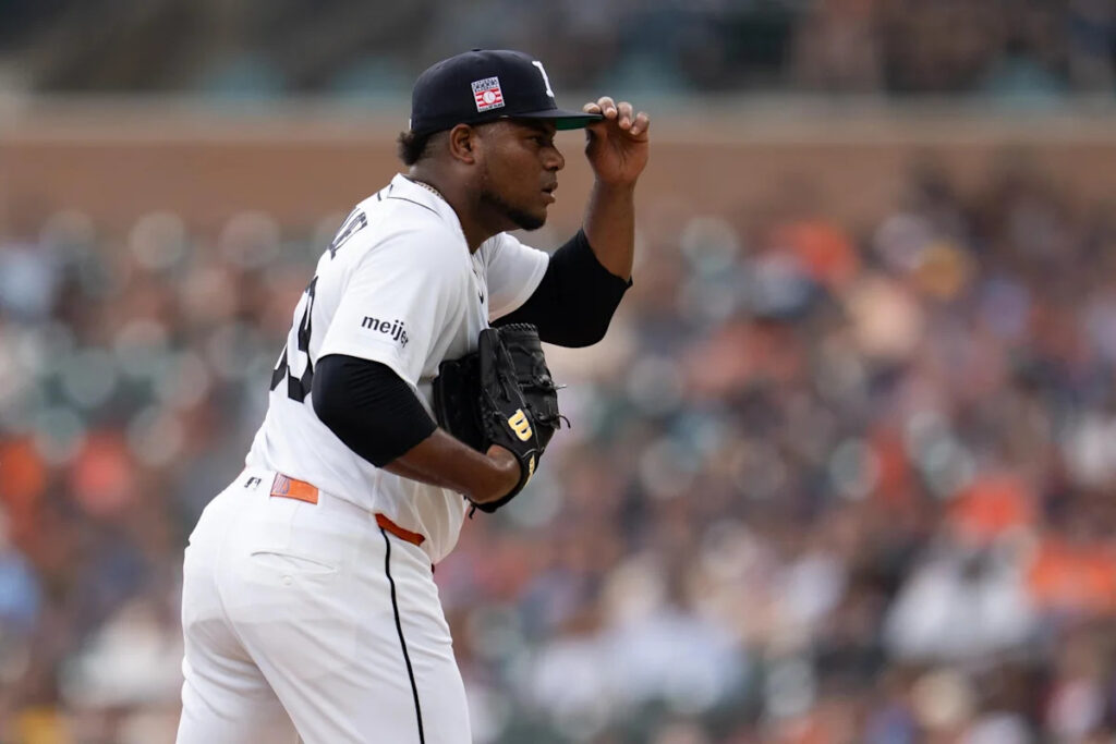 Tigers seek series-clinching win over Guardians on Wednesday night