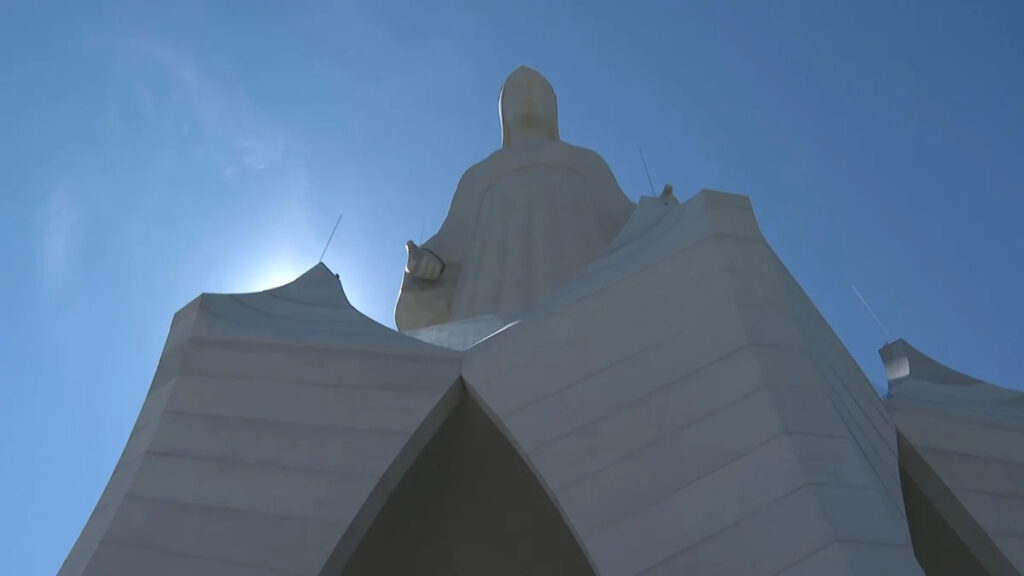 Europe’s tallest statue of the Virgin Mary is inaugurated in a small Polish village