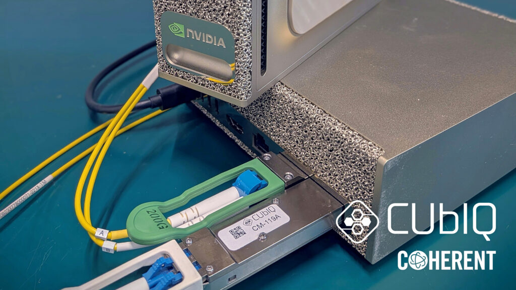 CUbIQ Technologies and Coherent Corp. demonstrate scalable, physical-layer security for AI infrastructure