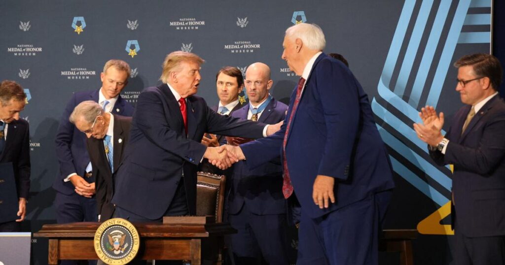 National Medal of Honor Monument Location Act signed into law