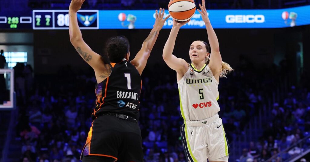 Paige Bueckers, Wings handle business vs. Mercury to mark end of an era at College Park Center