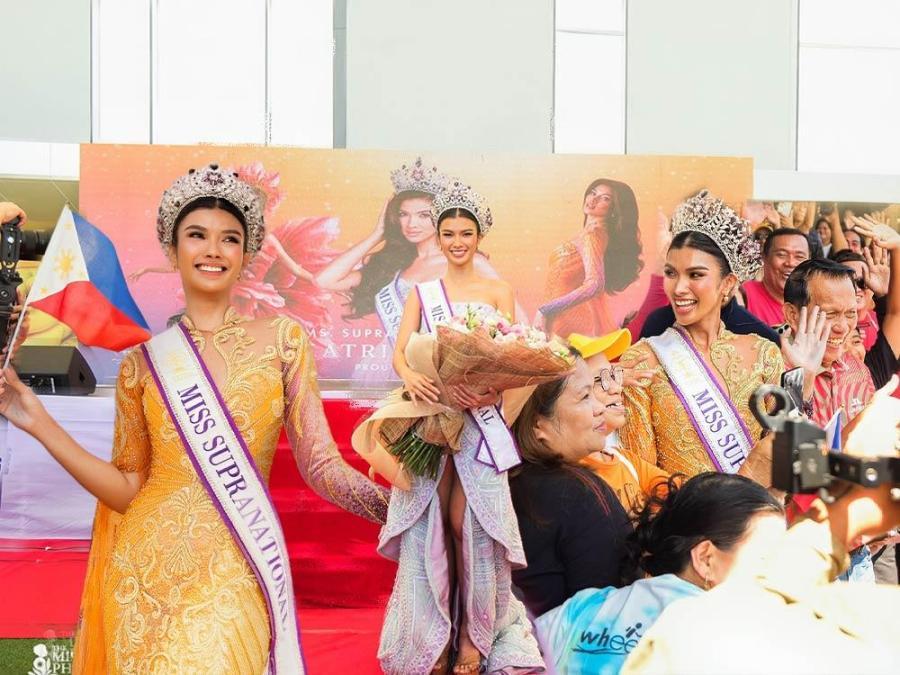 Miss Supranational Katrina Llegado felt the love during her victory parade
