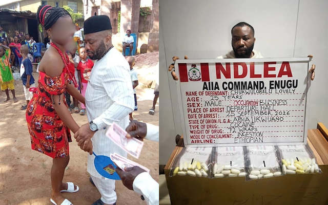 Europe-Bound Bridegroom Excretes 72 Cocaine Wraps As NDLEA Seizes 2.55m Opioid Pills