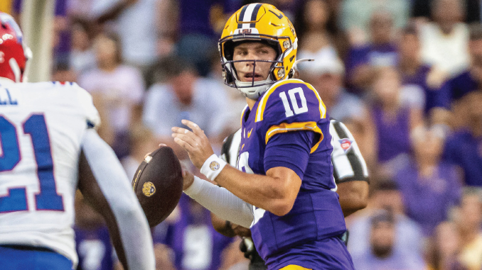 LSU And Sam Leavitt Wake Up From Nightmare 1st Half To Roll Over Louisiana Tech, 45-14