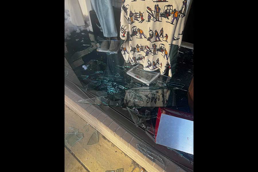 Downtown Idaho Falls businesses damaged in early morning vandalism spree