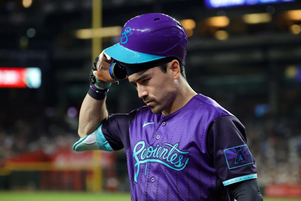 Why was Corbin Carroll suddenly scratched from the Diamondbacks’ lineup?