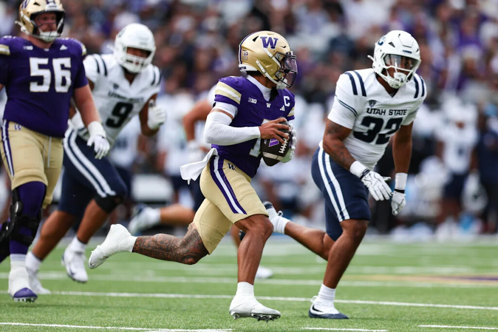 Washington Does Bare Minimum in Win Over Utah State