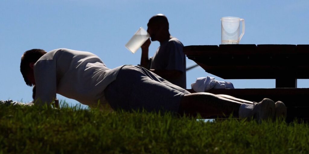 Inmates are increasingly threatened by rising temperatures as global temperatures rise