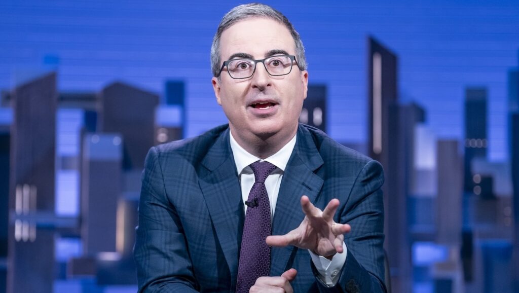 John Oliver Takes Jab at David Ellison on ‘Last Week Tonight’
