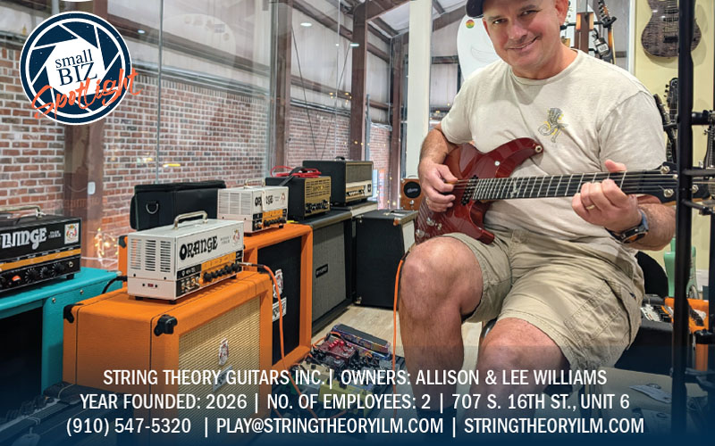 Small Business Spotlight: Guitar shop aims to strike a chord