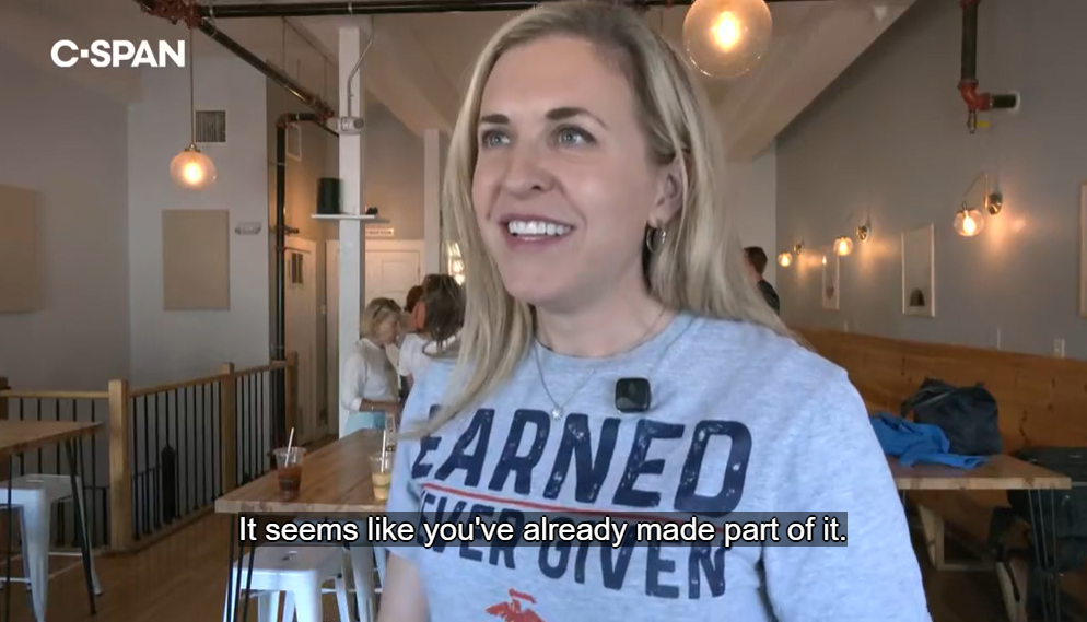 Democratic U.S. House Candidate Maura Sullivan Visits Business in Dover, NH