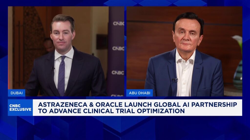 AstraZeneca, Oracle to launch their first global AI program in Abu Dhabi: CEO