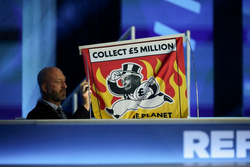 Cash-rich Reform UK launches fightback with new media platform