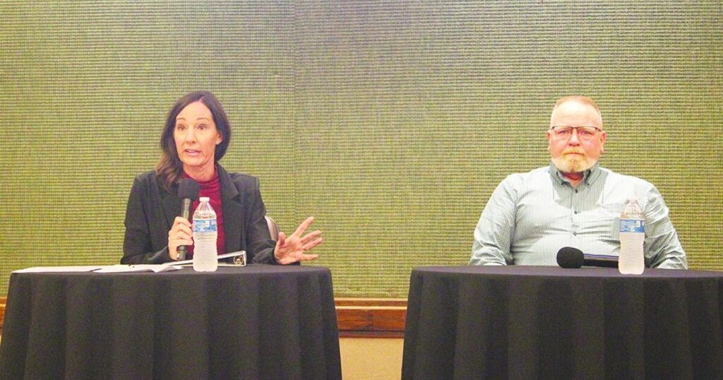 North Bend Mayoral Candidates address the business community at recent forum