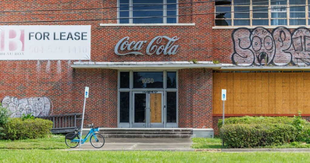 Plan for former Coca-Coca Bottling plant stall, raising questions about the landmark’s future