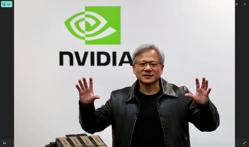Nvidia’s CEO Says “All of This Is Going to Pass” After Tech Lost $1 Trillion in a Day