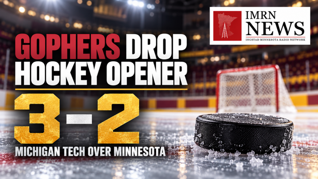 Michigan Tech Beats Gophers 3–2 in Hockey Opener