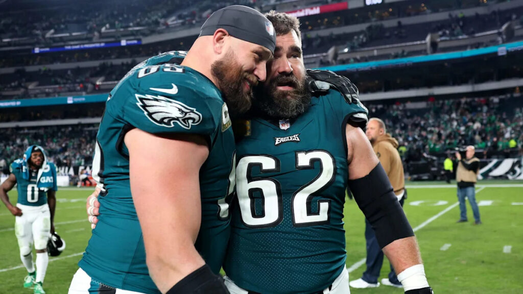 Jason Kelce Breaks Silence on Lane Johnson’s Retirement From Eagles