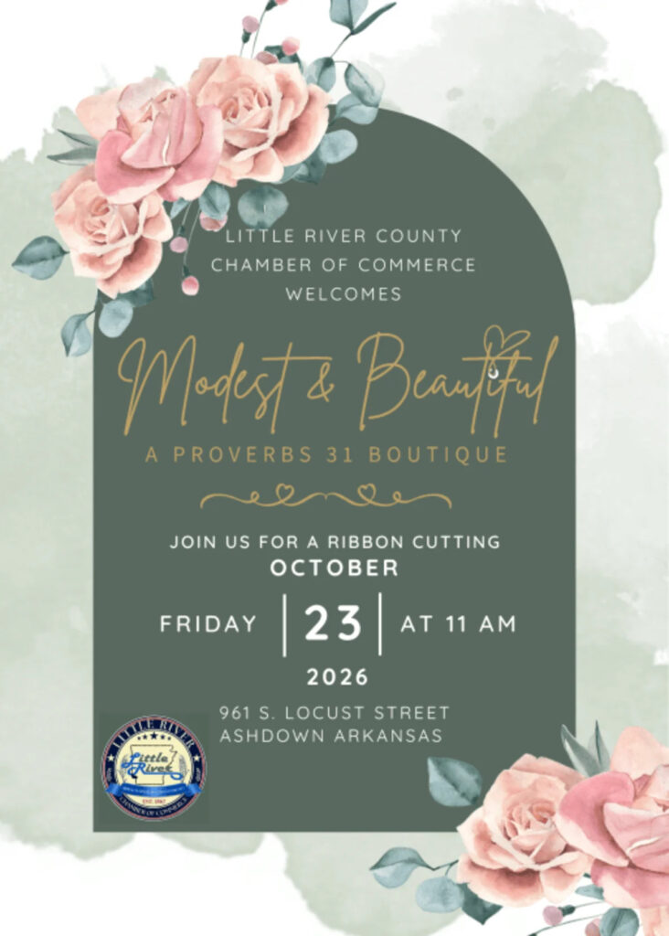 Little River Chamber to host 3 Ashdown business openings